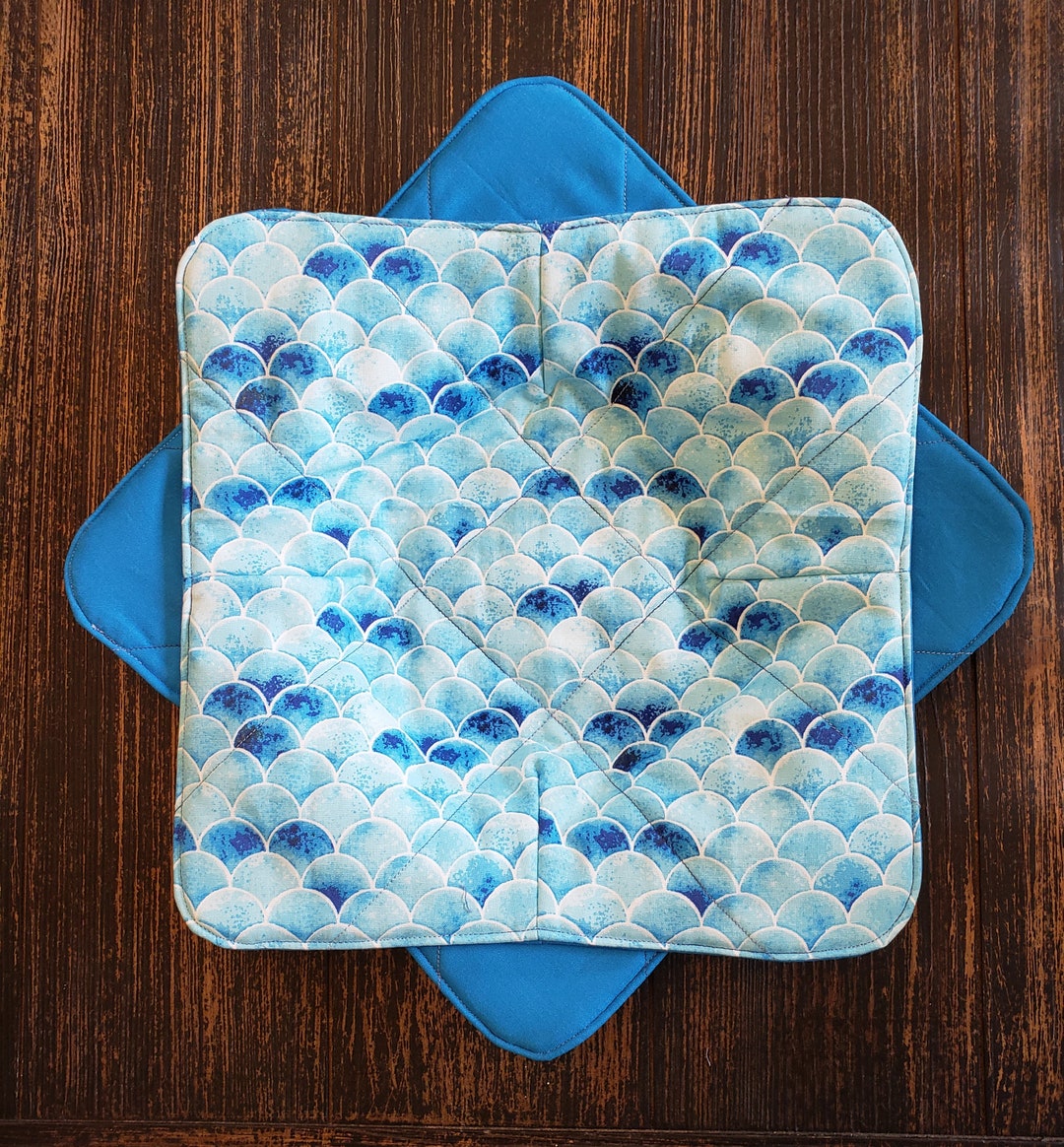 Microwave Plate Cozy, Dinner Plate Cozy, Microwave Hot Pad, Hot Plate