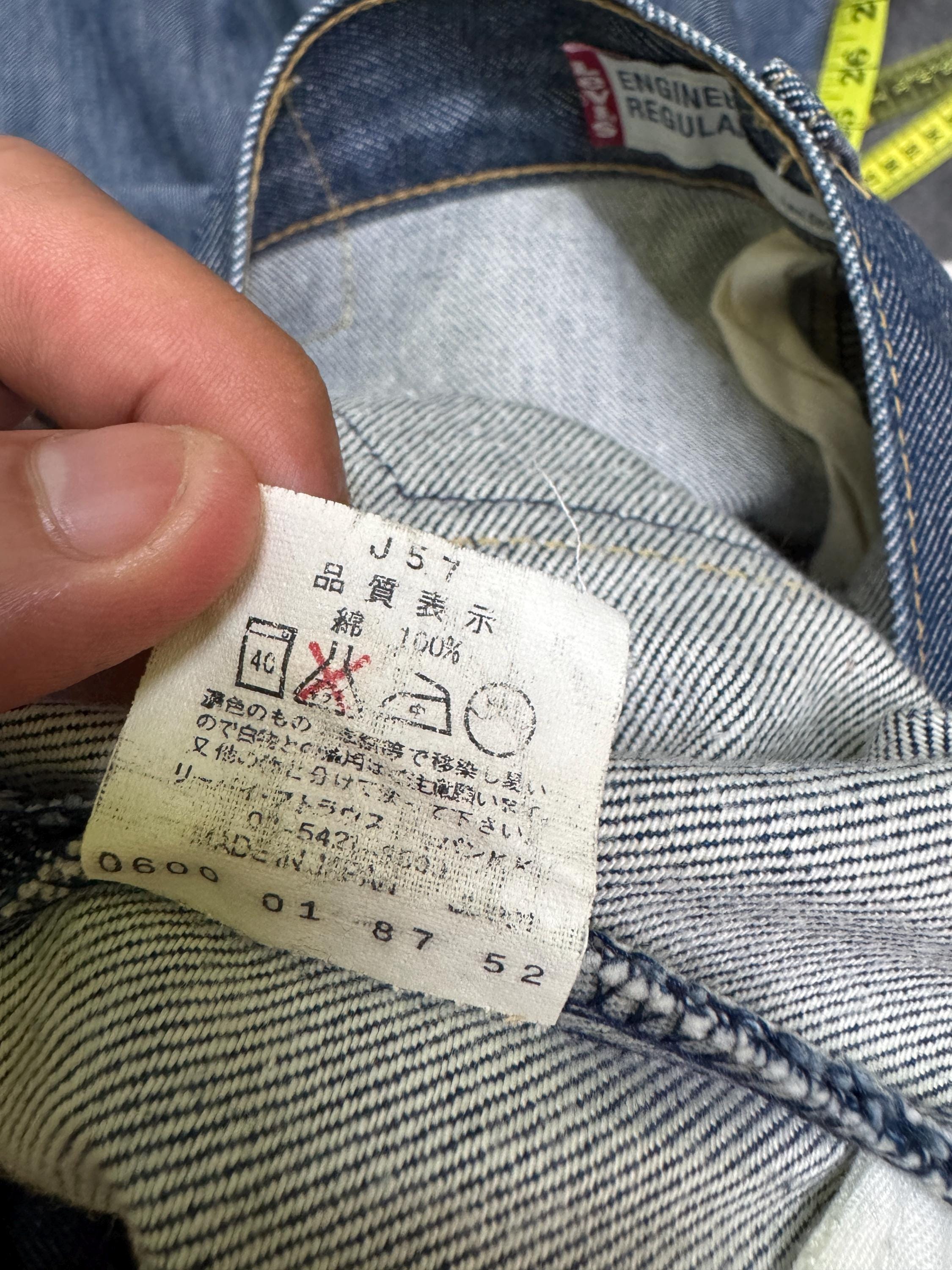 Vintage Levi's Engineered Jeans Regular Taper Size W30 - Etsy