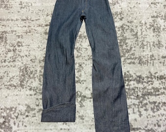 Vintage Levi's Engineered 654 W34 L34 Medium Blue RARE Levis 00002