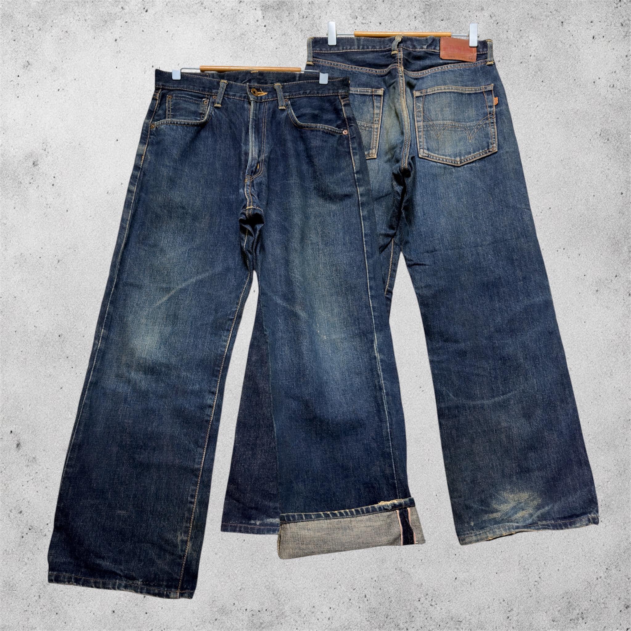 ビンテージ EDWIN INTERNATIONAL 看板 No.1 JEANS ビンテージ EDWIN