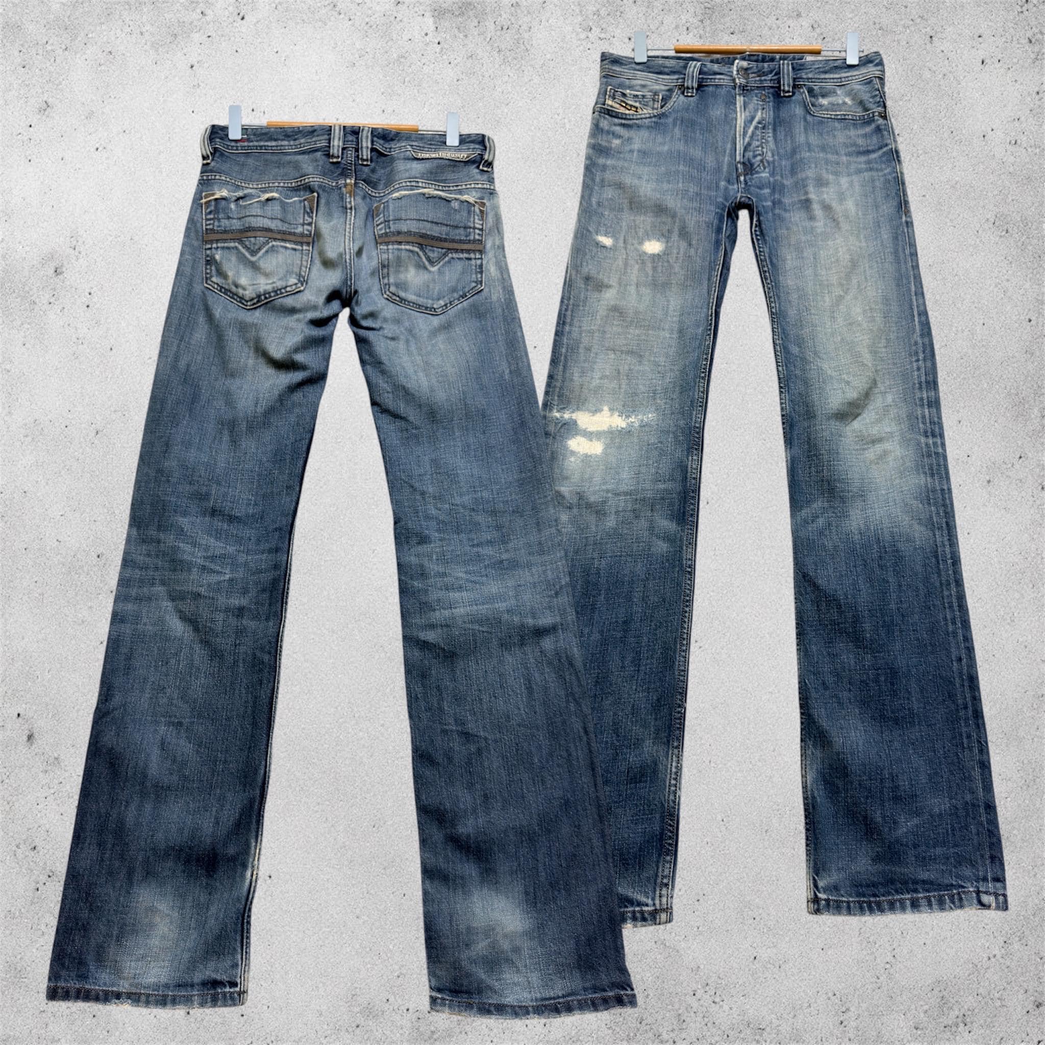 Diesel Y2k Jeans - Etsy