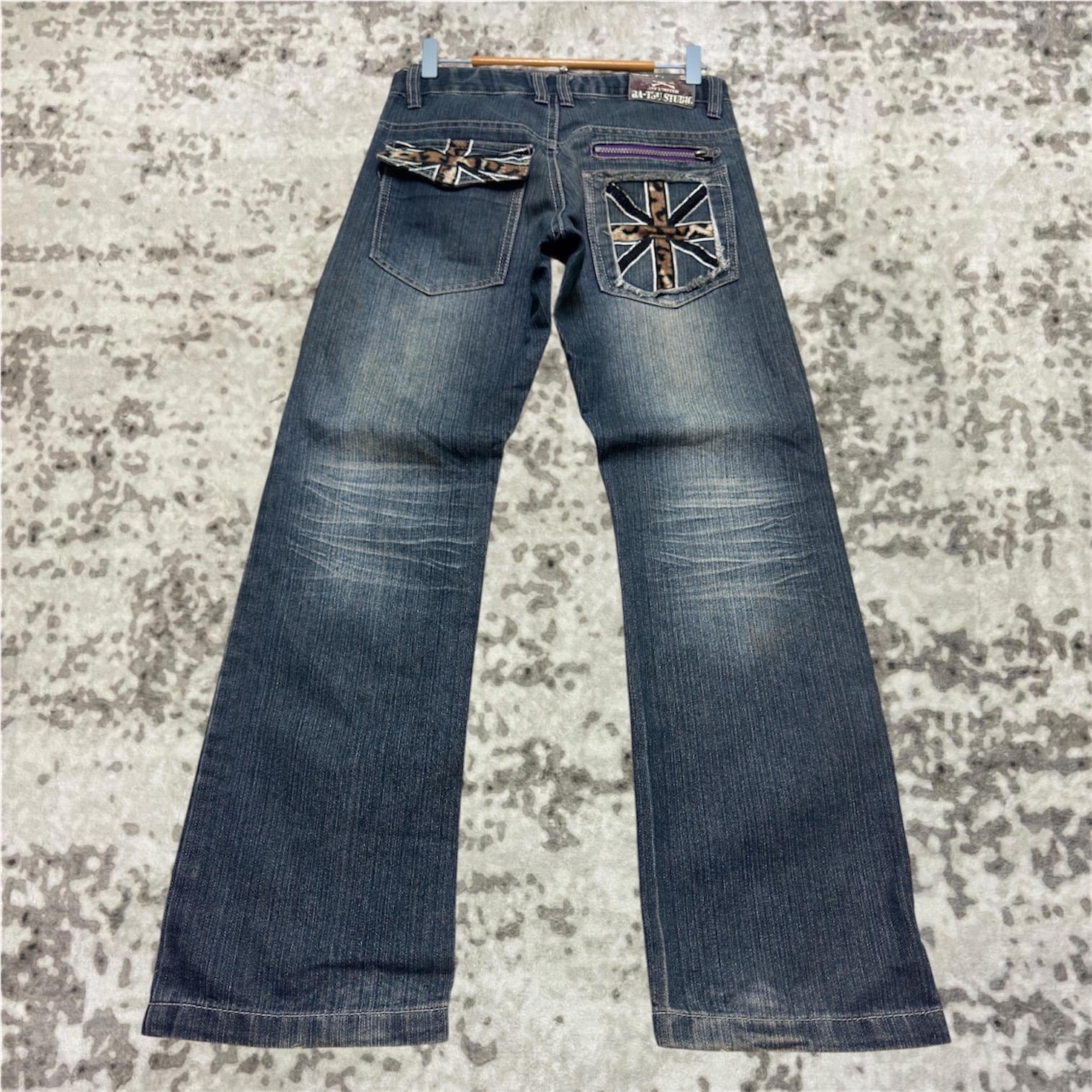 Mens Union Jack Jeans - Etsy