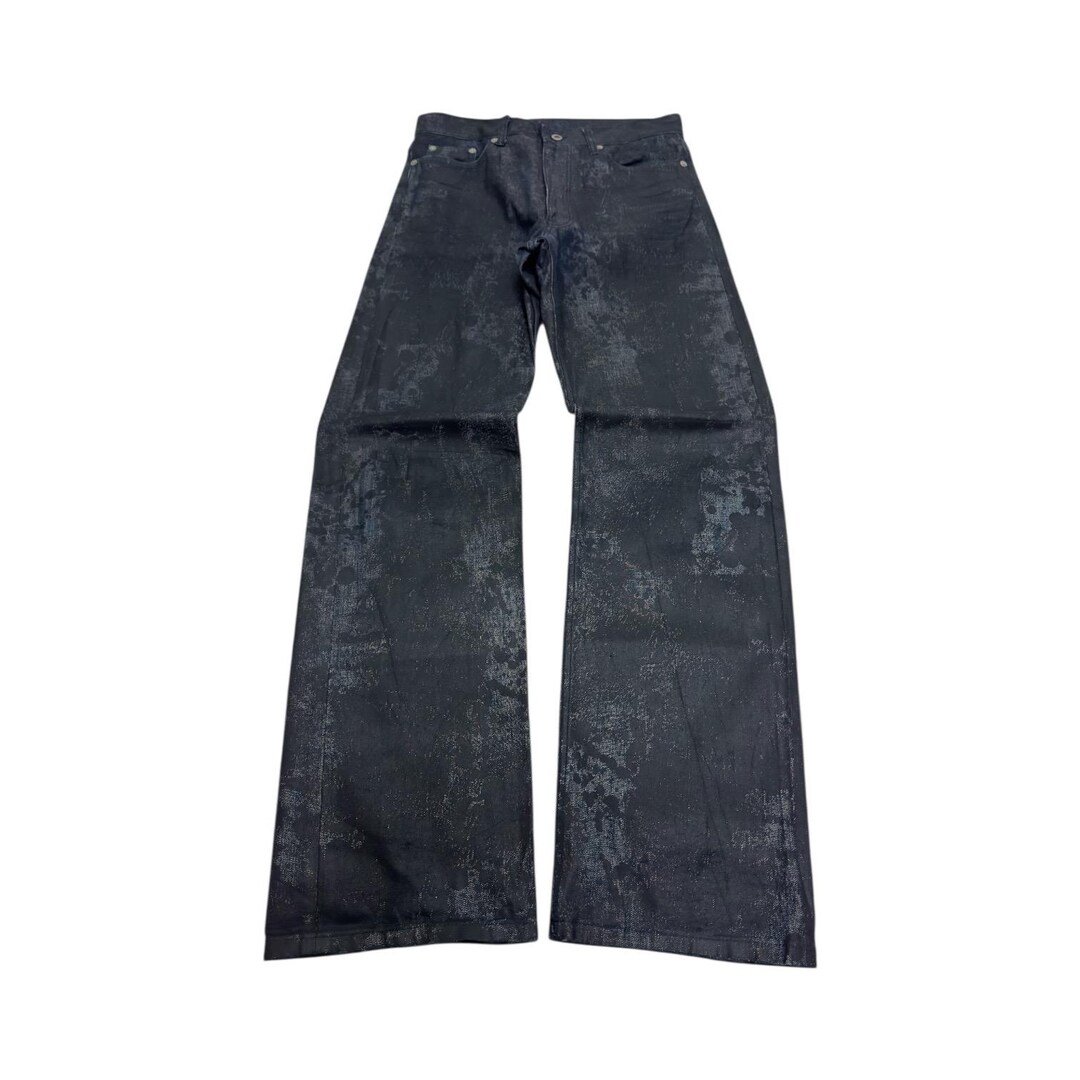 Size 29x31 Monsieur Nicole by Yukio Kobayashi Waxed Jeans Japanese