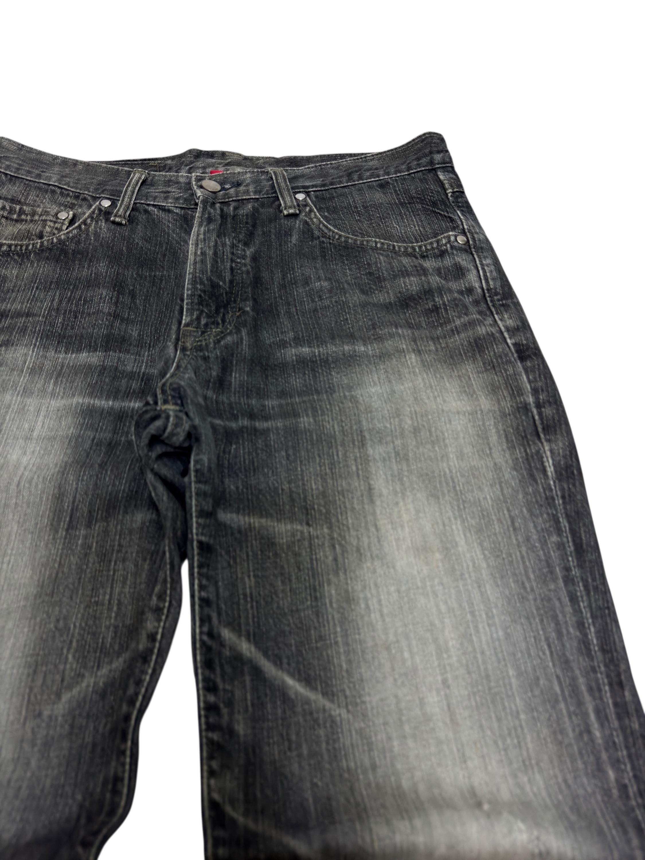 Vintage Edwin 503 Black W Stitch Jeans Japanese Denim Size 30x30