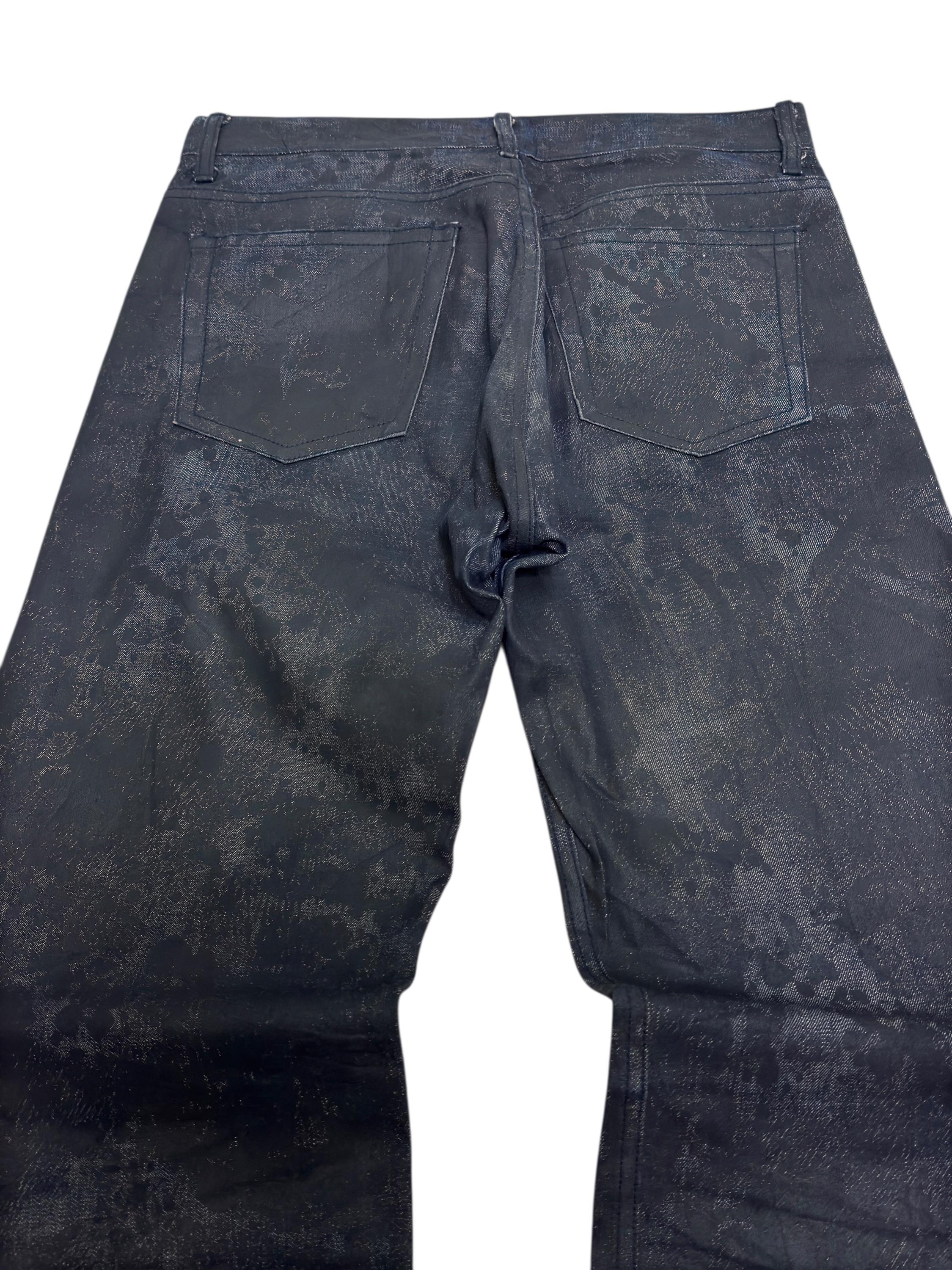 Size 29x31 Monsieur Nicole by Yukio Kobayashi Waxed Jeans Japanese