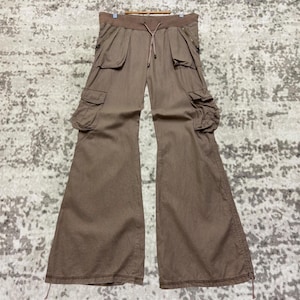 パンツ goa fringed pockets linen cargo pants goa fringed pockets linen cargo pants - メルカリ
