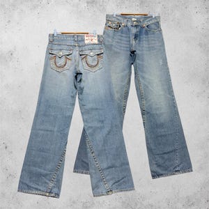 True Religion Super T Jeans - Etsy