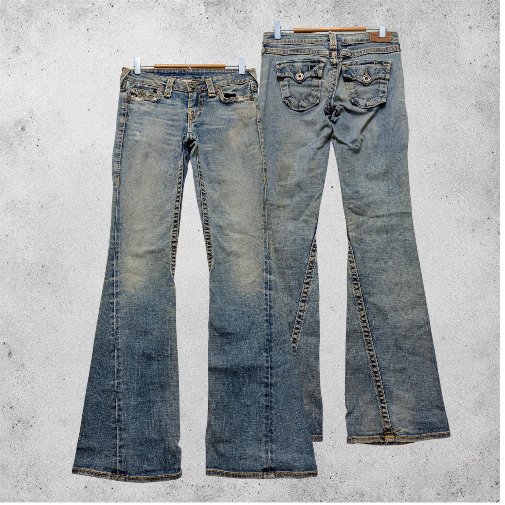 Flared True Religions Jeans Men - Etsy