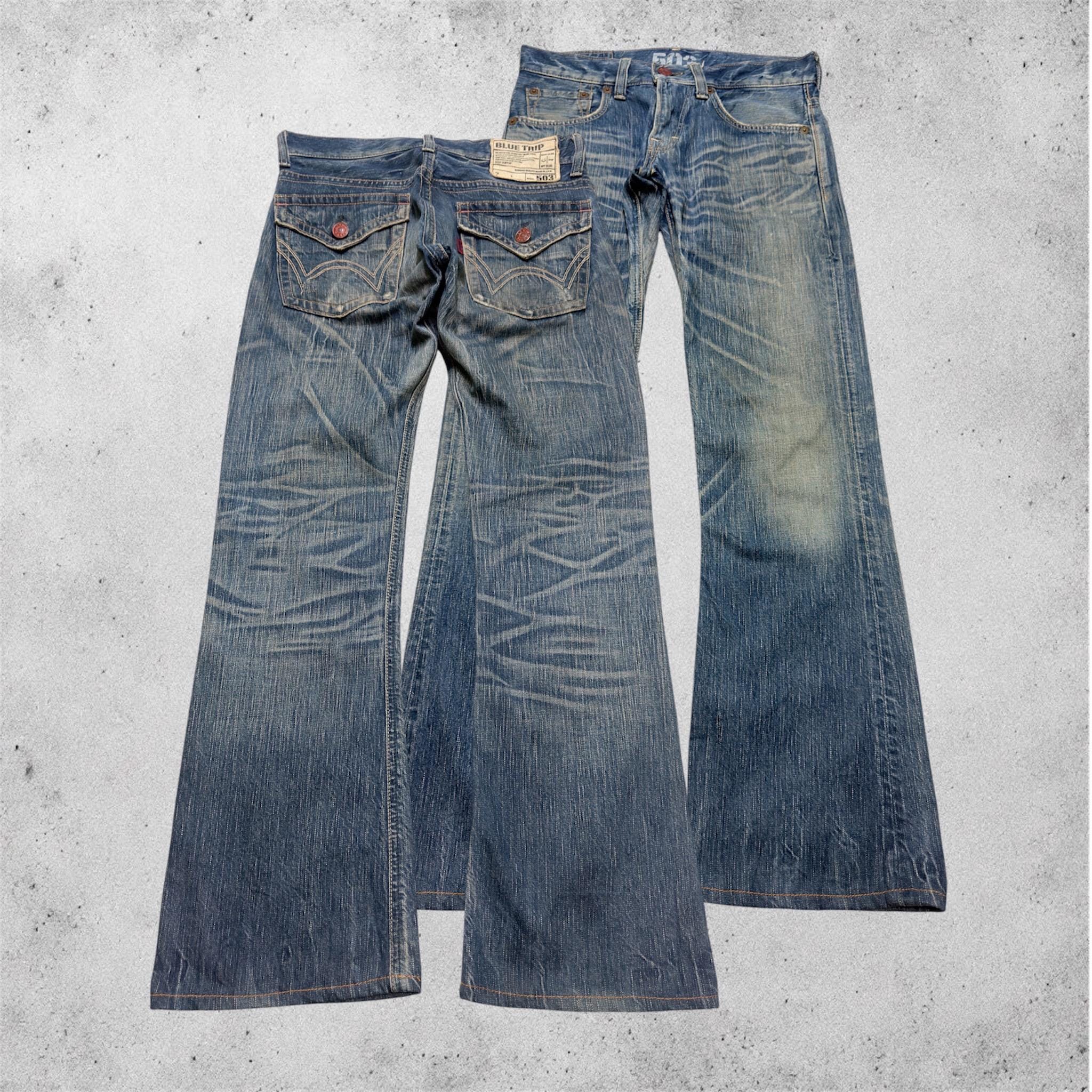 2000s Punk Jeans - Etsy