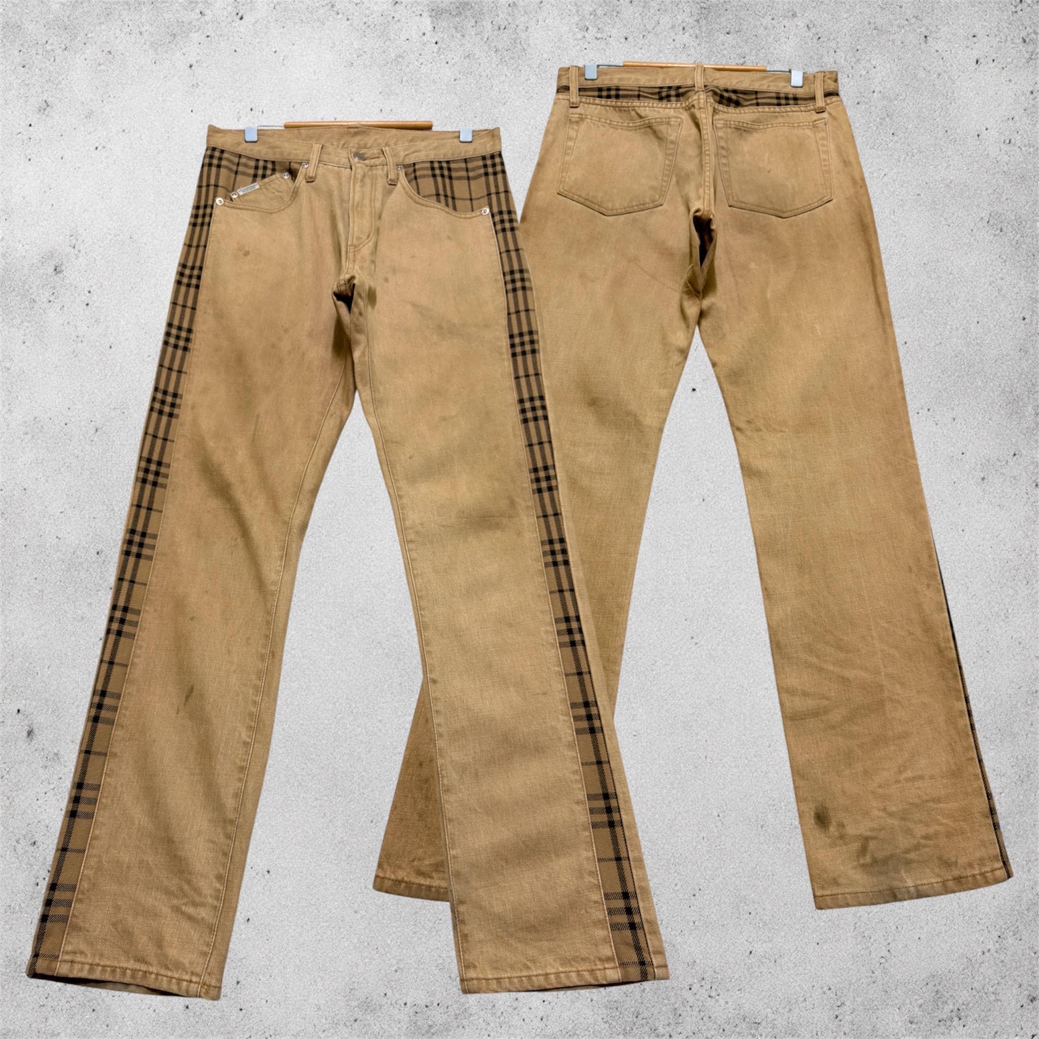 Burberry Nova Check Pants - Etsy