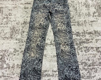 Vintage Edwin 503 Black W Stitch Jeans Japanese Denim Size 30x30