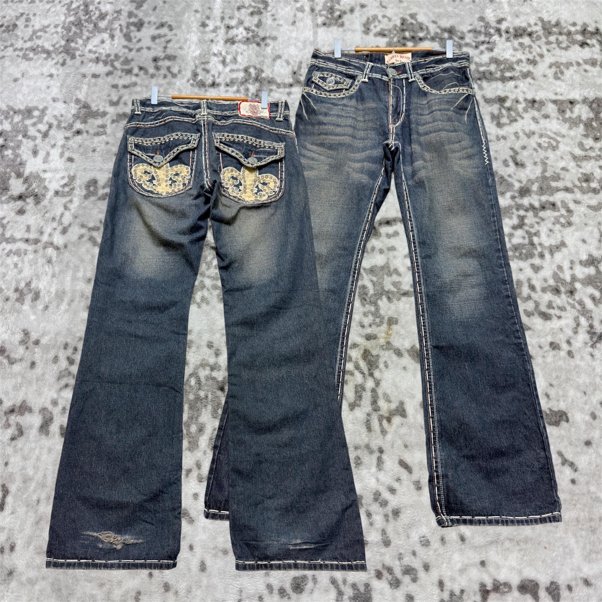 パンツ laguna beach cubic bootcut jean Laguna Beach Jeans Women - Etsy
