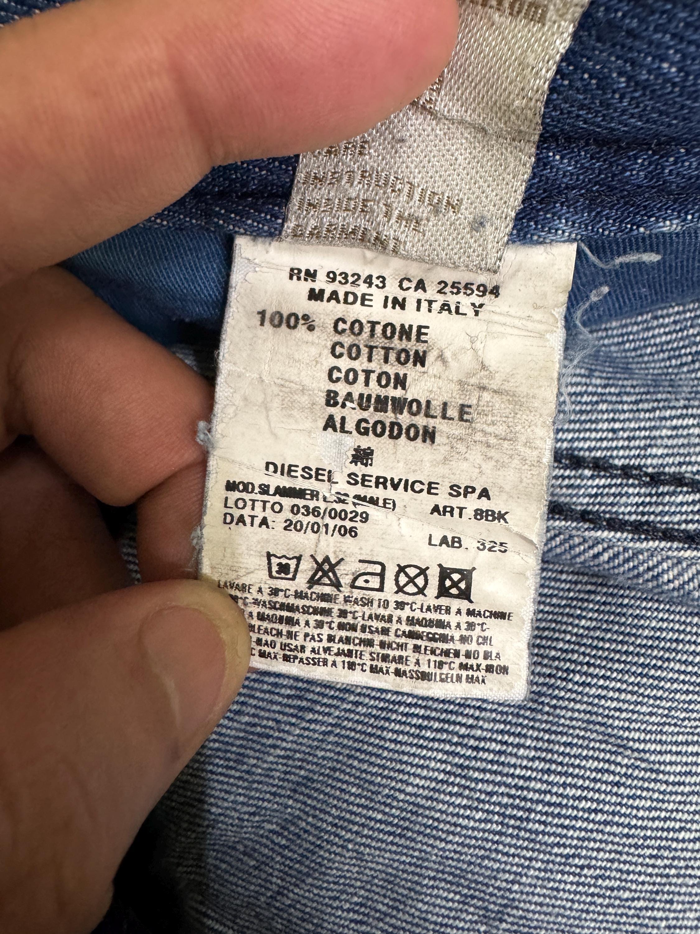 W31 Vintage Diesel Slammer Men