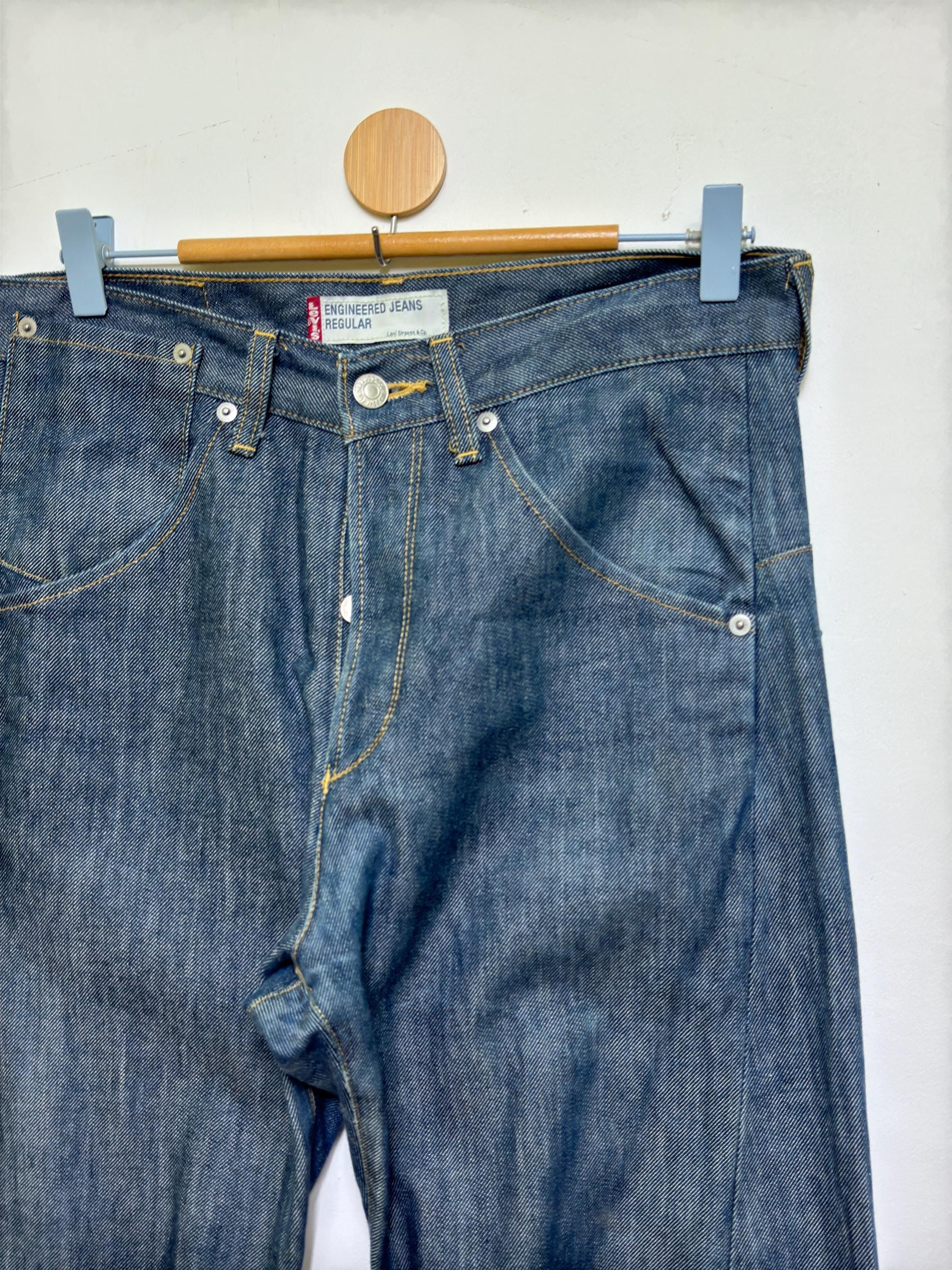 W30 Vintage Levi's Engineered Jeans Regular Taper Size 30x33 - Etsy