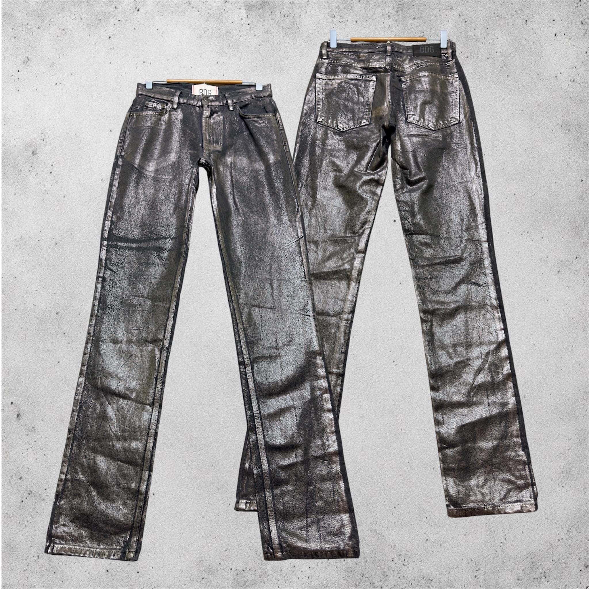 HAMNETT archive coating flare denim hedi