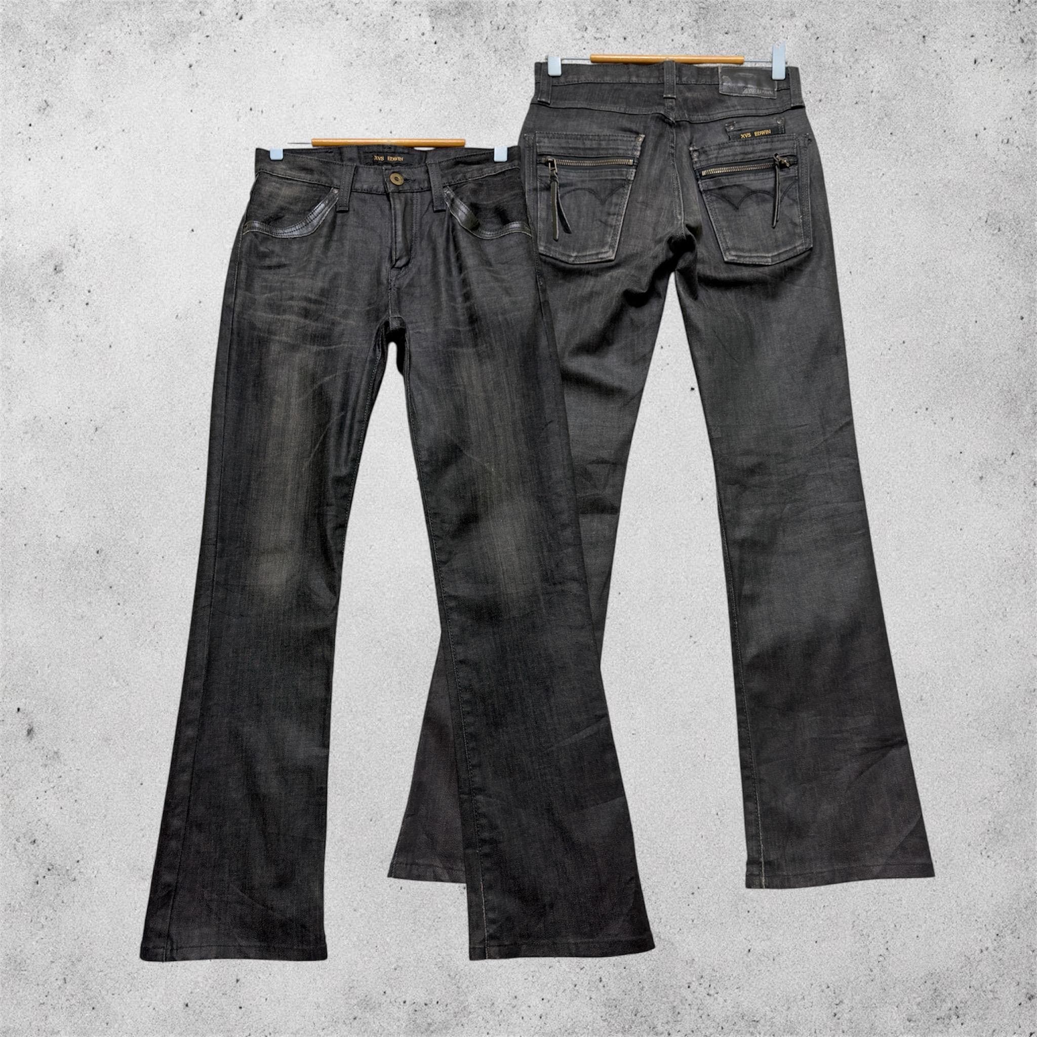 Japanese Flared Jeans - Etsy