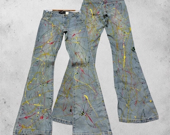 メンズ 色落ち◎ 90s Eddie bauer tapperd denim Pants