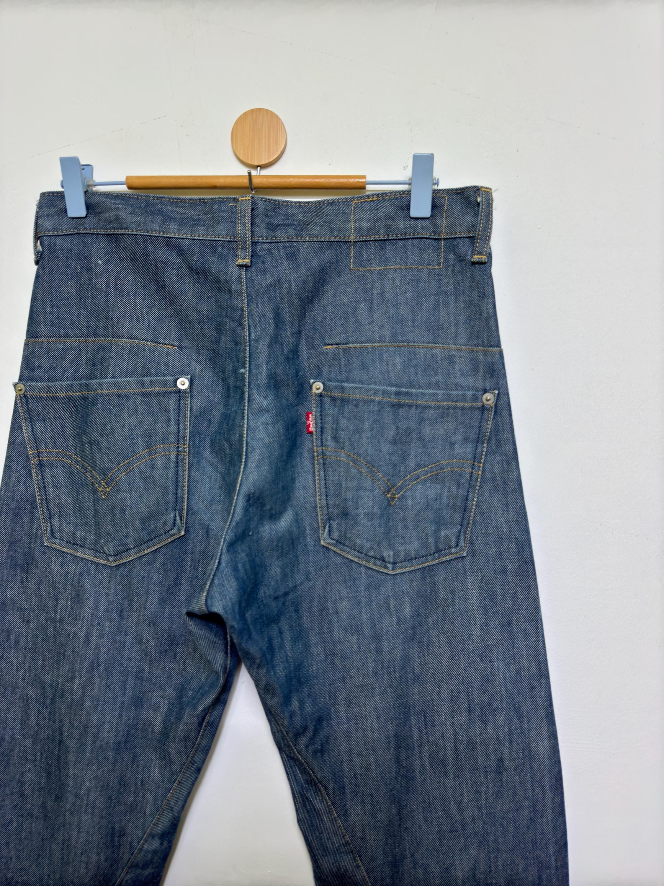 Vintage Levi's Engineered Jeans Regular Taper Size W30 - Etsy