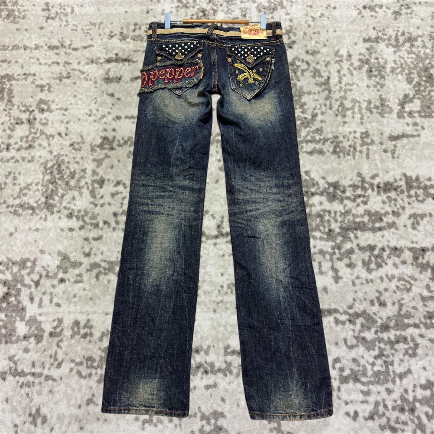 Red Pepper Jeans - Etsy Norway