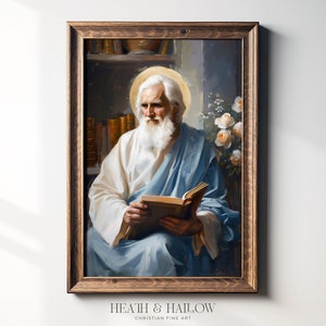Saint Athanasius | Catholic Home Decor | Orthodox Christian Wall Art | Prayer Room Altar Art | Patron Saint Gift | Digital File