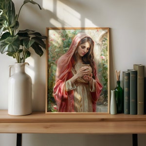 Mary Magdalene | Female Saint Painting | Christian Wall Art ...