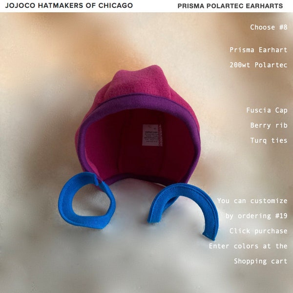Prisma Earhart Pilot cap - in (3) Colors from JoJoCo Hatmakers of Chicago