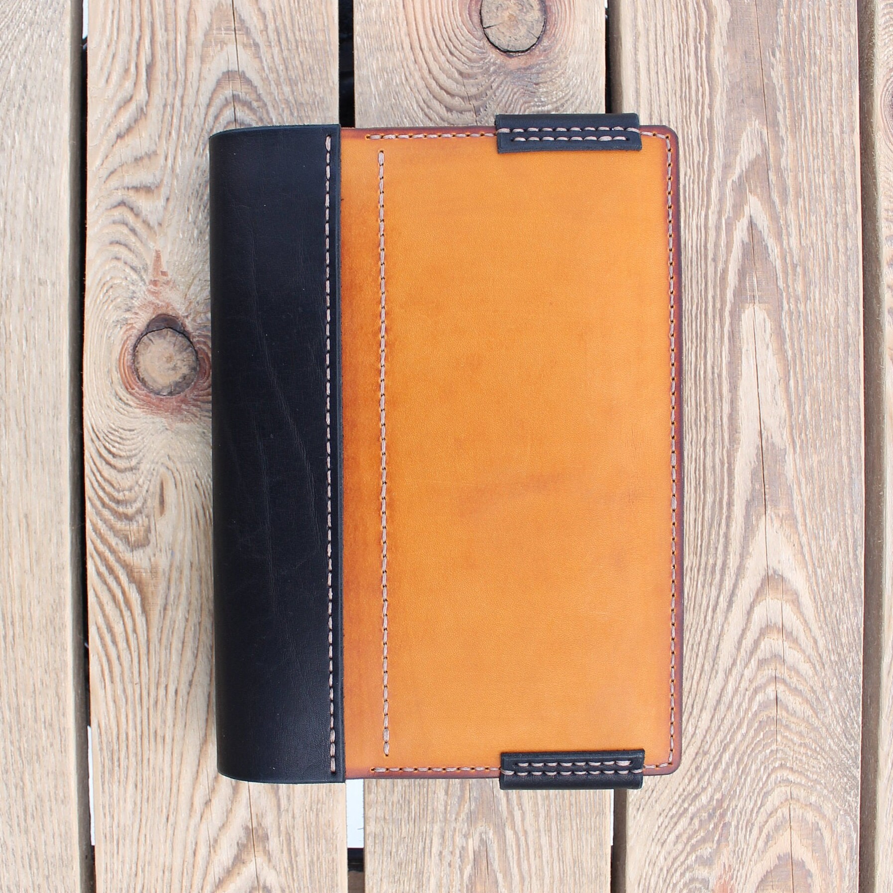 PDF pattern Leather book cover video tutorial | Etsy