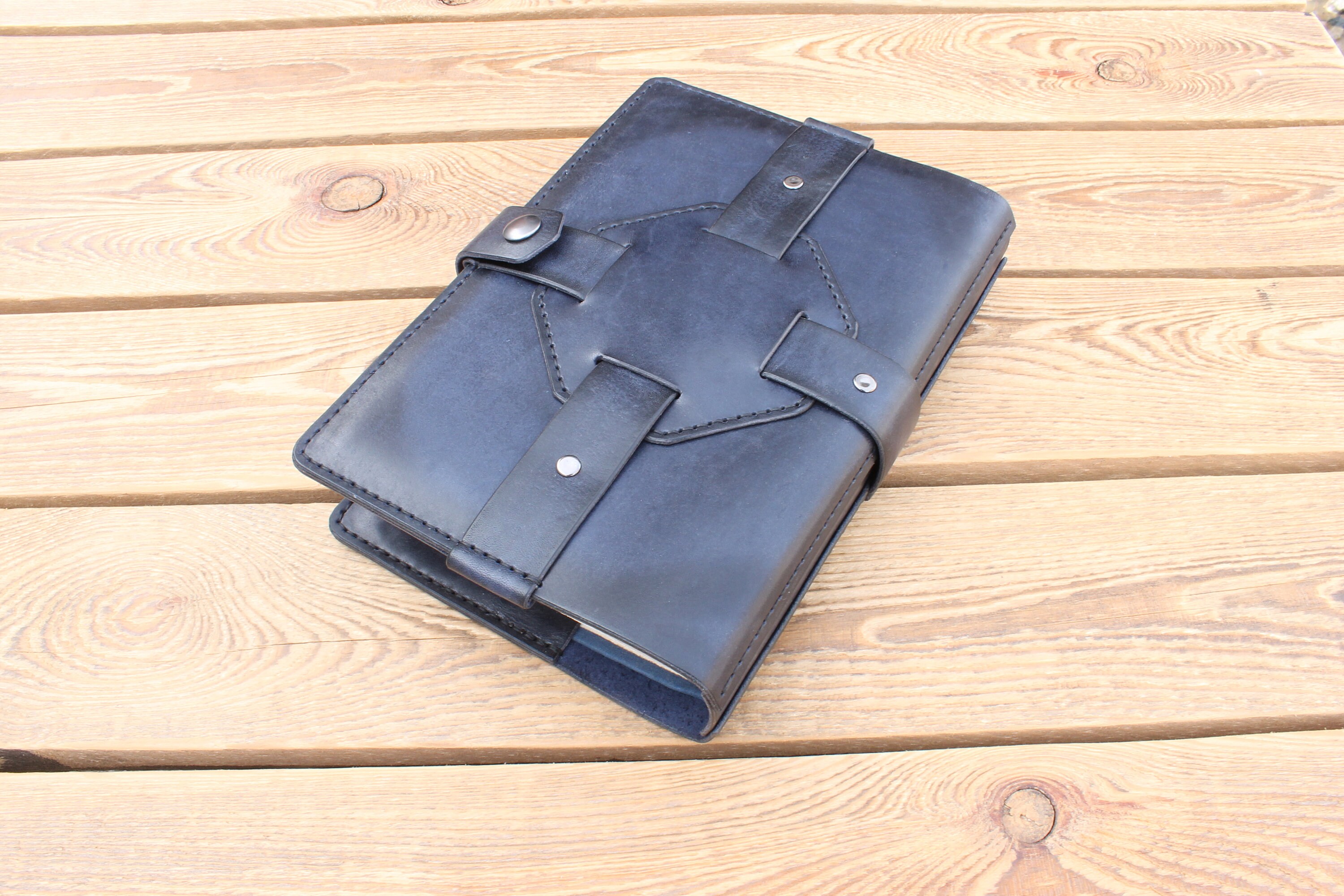 PDF pattern leather Book cover. | Etsy