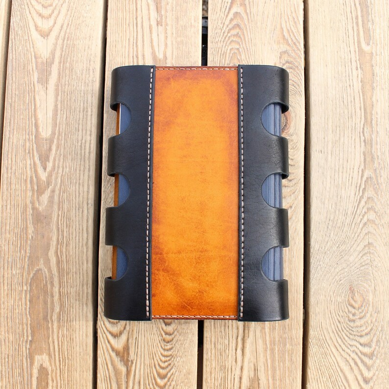 PDF pattern Leather book cover assembly instruction Etsy