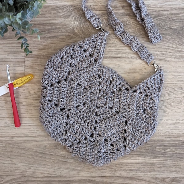Crochet Hexagon Handbag Pattern PDF | Crochet Handbag | Handmade Hexagon Bag | Crochet Pattern | Crochet Handbag
