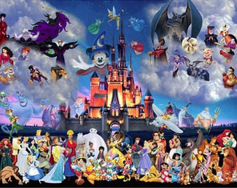 Diamond Painting Disney Etsy