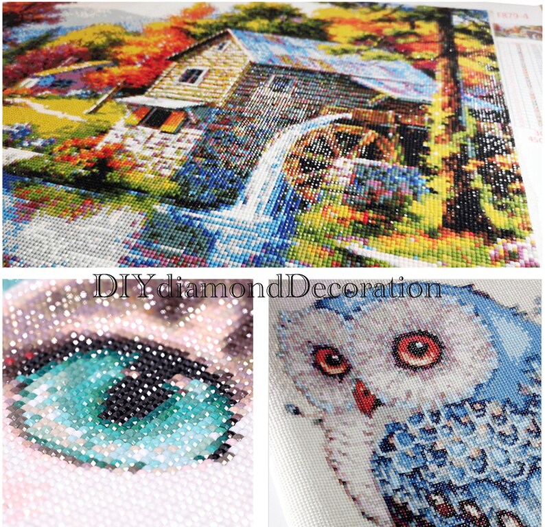 5D Diamond Painting Van Gogh Starry Cartoon Full Square Drill | Etsy