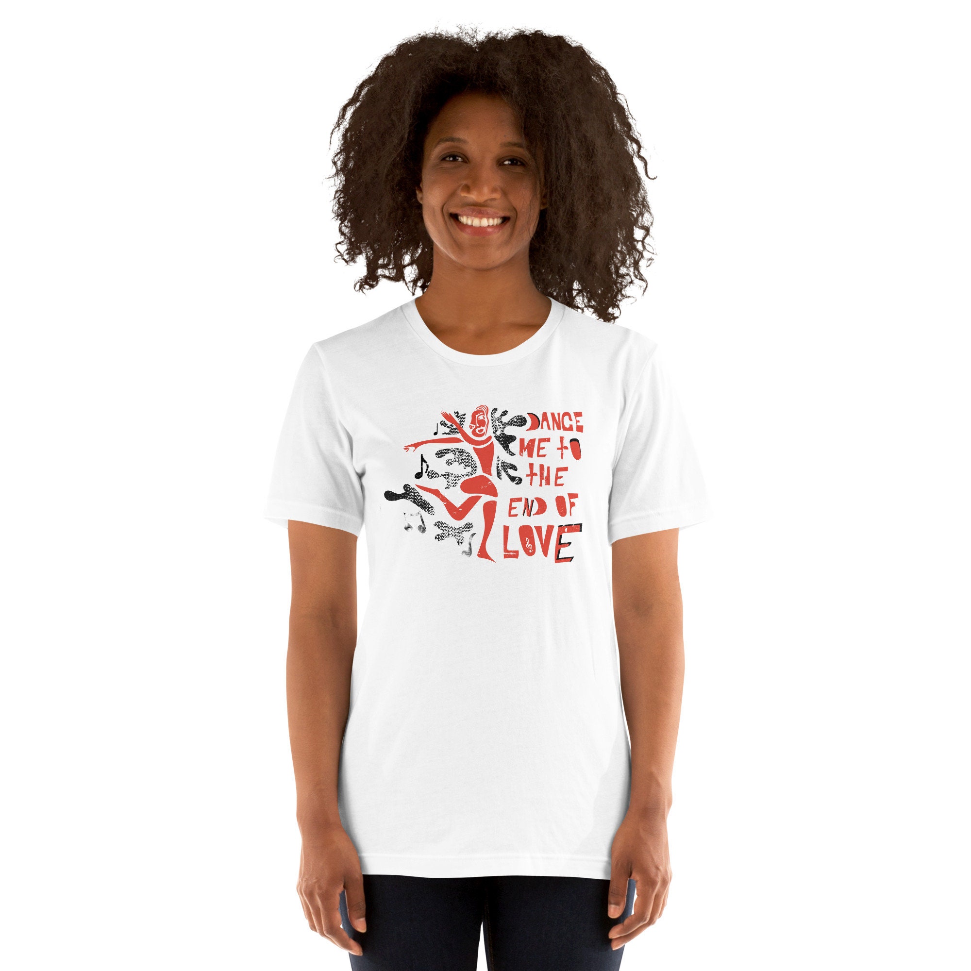 レナード・コーエン「Dance Me to the End of Love」Tシャツ 