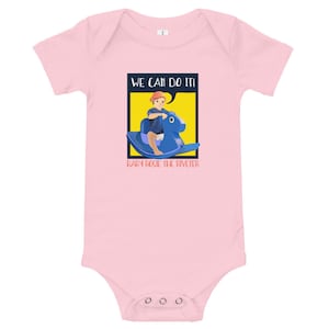 Baby Rosie the Riveter   -  Onesie, Rosie the Riveter Onesie, Feminist Baby Bodysuit, Iconic Feminist Infant Wear, Girl Power Onesie