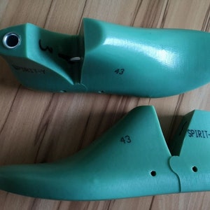 Schuhleisten aus Kunststoff für Herrenschuhe Gr. 40-46, für Filzschuhe Lederschuhe Schuhe nähen
