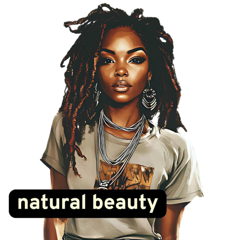 Dredloc Girls Artistic Expression 28 PNG Images African American Women ...