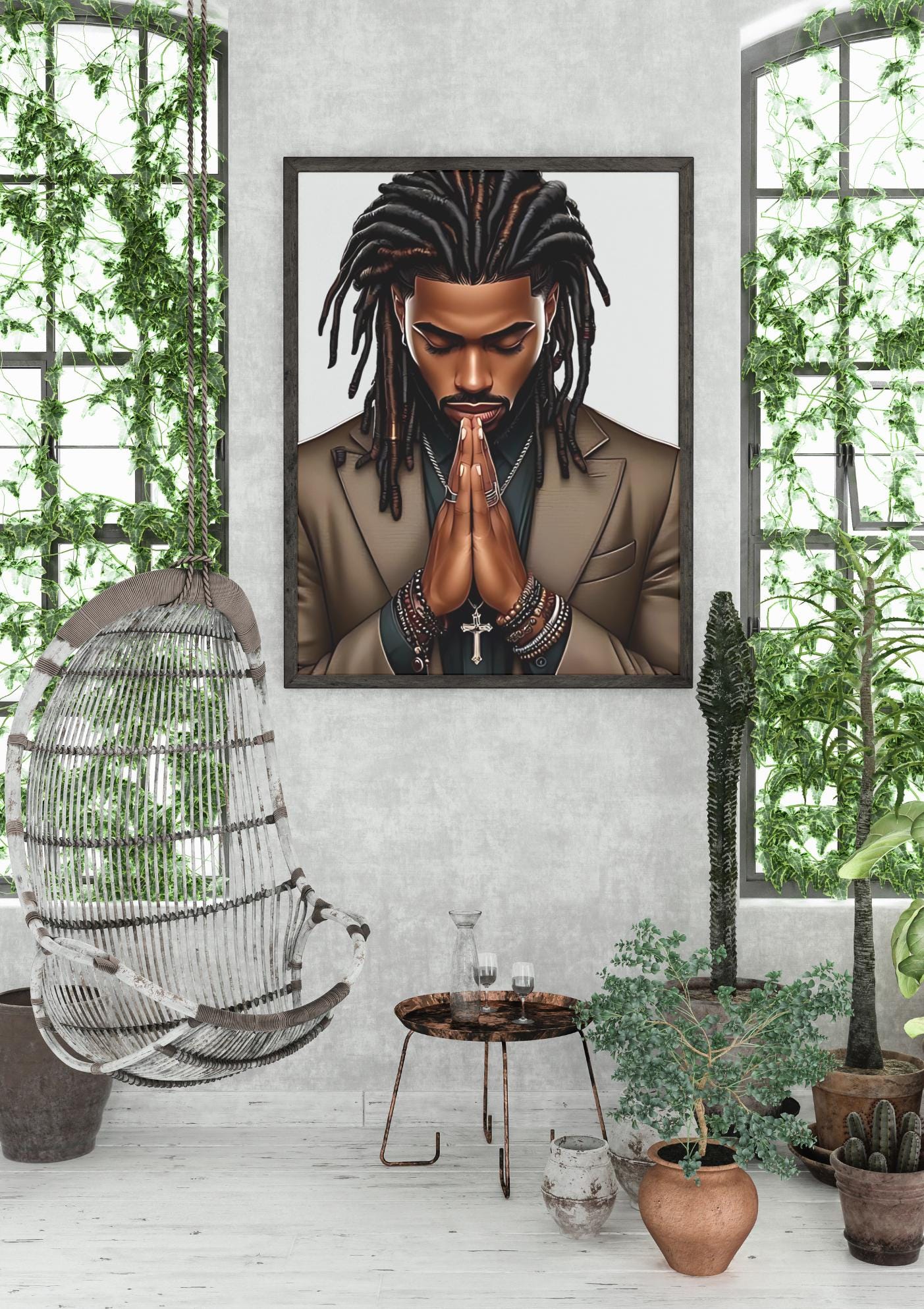 Christian Prayer Art Bundle: Faith-inspired Images (digital Download ...