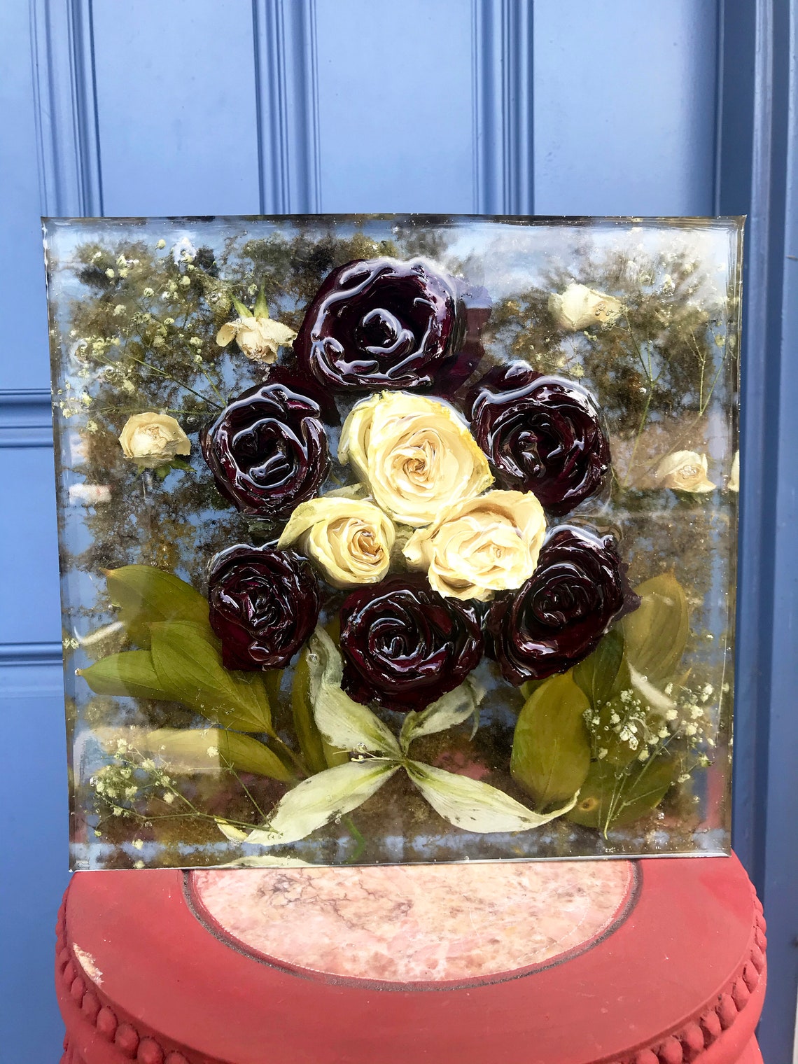 Custom Bridal Bouquet Preservation Resin Art Etsy