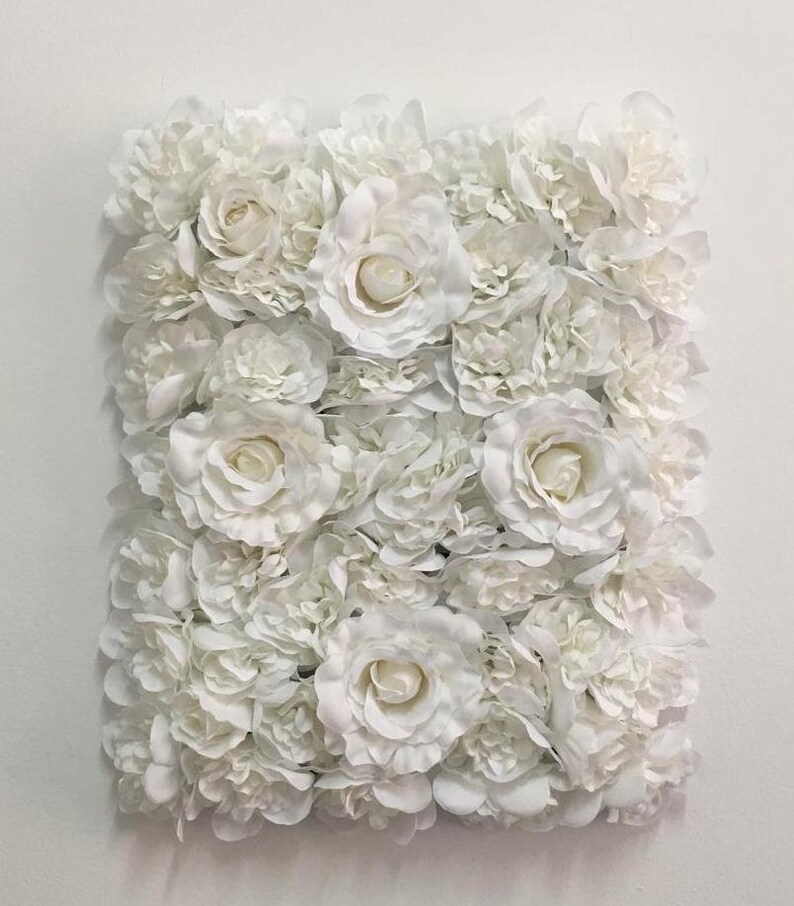 Flower Panels for Flower Wall Handmade with Artificial Silk Etsy