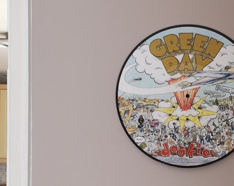 Vinyl Record Hanger (4 pack) | Wall Mount | Picture Disc Display