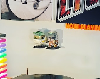 Display Shelf for Brickheadz | Brickheadz Wall Mount