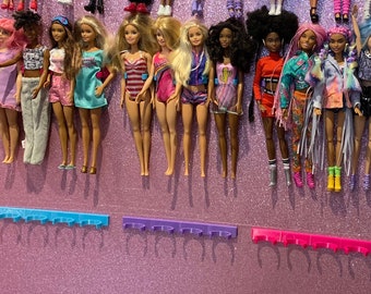 Fashion Doll Display Clips, Wandhalterung für Puppen, Aufbewahrungsklammern für Puppen