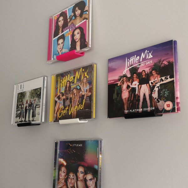 Estante para exhibición de CD / Estantes para álbumes / Montaje en pared