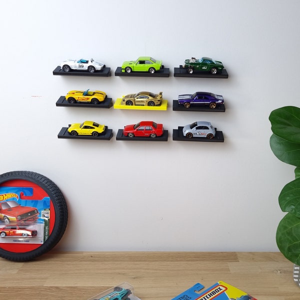 Hot Wheels Wall Mount | Diecast Car Display Shelf