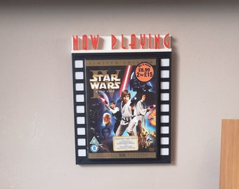 DVD Frame, Blu-ray Frame, Now Playing, Now Showing, Coming Soon, Wall Mounted