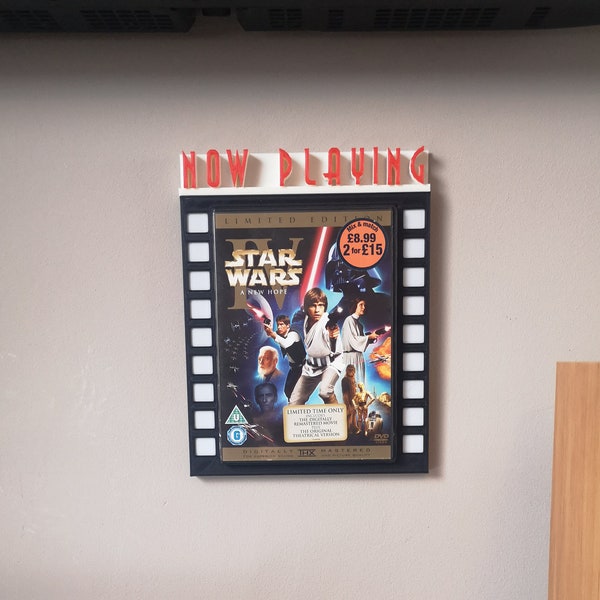 DVD Frame, Blu-ray Frame, Now Playing, Now Showing, Coming Soon, Wall Mounted