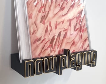 Now Playing CD Shelf, Wall Mounted CD Display Ledge