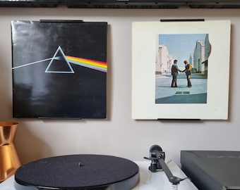 Vinyl Record Display Brackets | Album Wall Decor | LP Holder