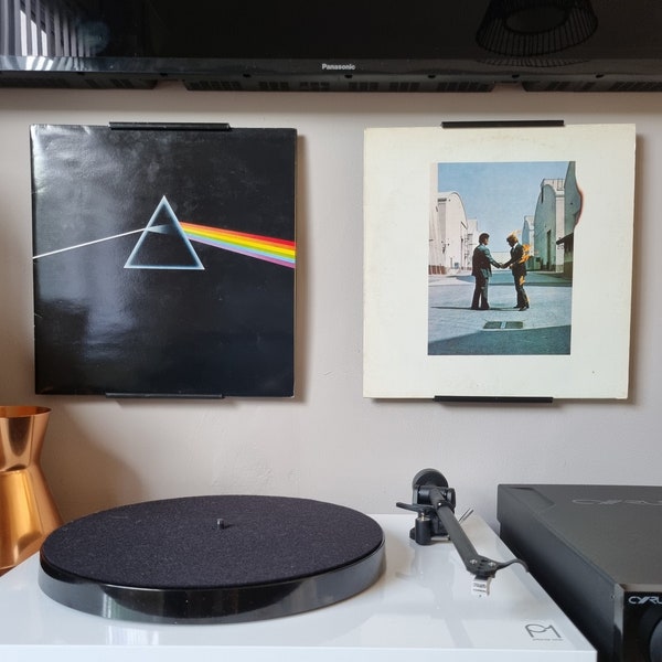 Vinyl Record Display Brackets | Album Wall Decor | LP Holder