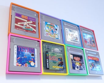 Tuiles d'affichage de jeu GameBoy pour Nintendo GameBoy et cartouches de couleur GameBoy | Tuiles de jeu